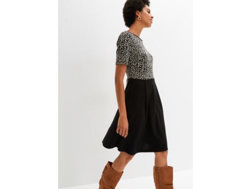 B.P.C sukienka dzianinowa ze wzorem r.40/42