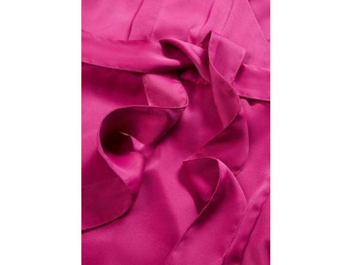 B.P.C kopertowa sukienka satynowa różowa r.52