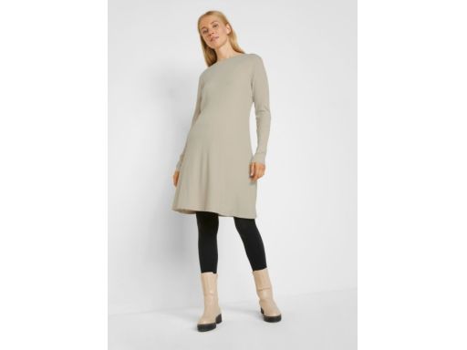 B.P.C sukienka ciążowa beżowa prążek r.40/42