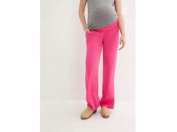B.P.C spodnie ciążowe cienkie zwiewne różowe ^36