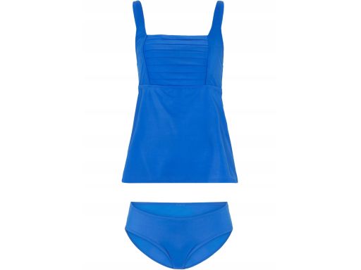 B.P.C tankini szafirowe z marszczeniem 48.