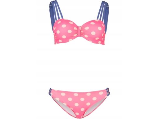 B.P.C bikini w groszki r.38 (75C)