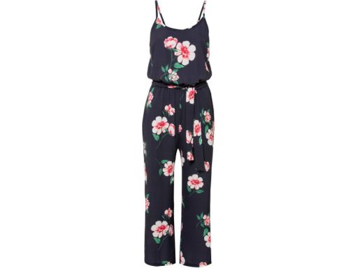 B.P.C kombinezon granatowy wzorzysty r.36