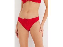 B.P.C. majtki figi koronkowe czerwone ^44/46