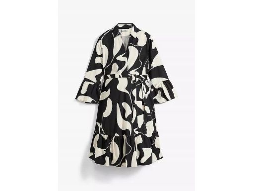 B.P.C sukienka ciążowa wzorzysta midi r.42