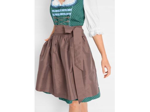 B.P.C. sukienka ludowa w kropki z fartuchem 50