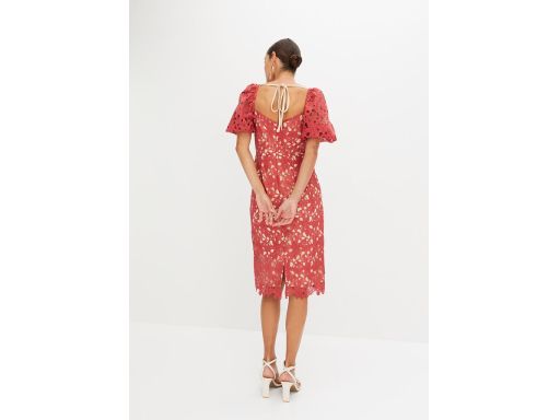 B.P.C sukienka szydełkowa z podszewką ^34