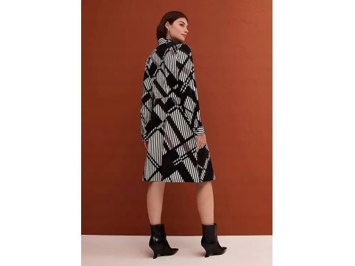 B.P.C sukienka midi we wzory geometryczne ^36/38