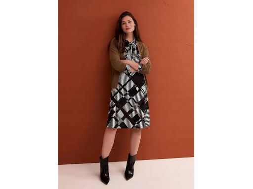 B.P.C sukienka midi we wzory geometryczne ^36/38