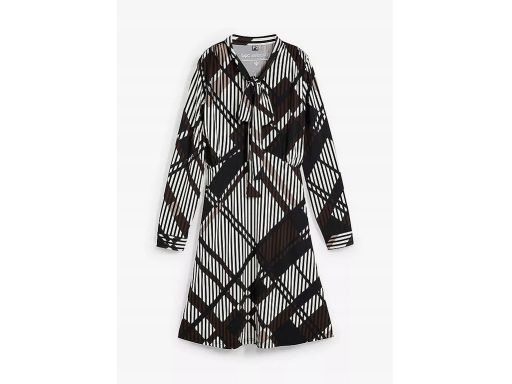 B.P.C sukienka midi we wzory geometryczne ^36/38