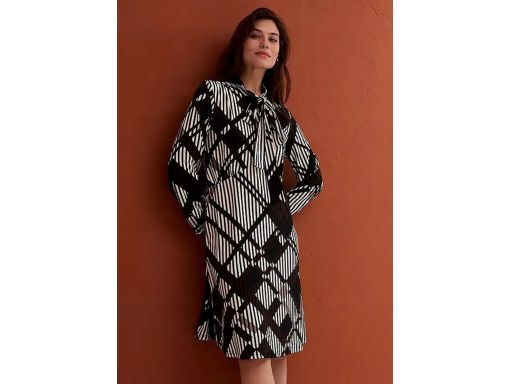 B.P.C sukienka midi we wzory geometryczne ^36/38