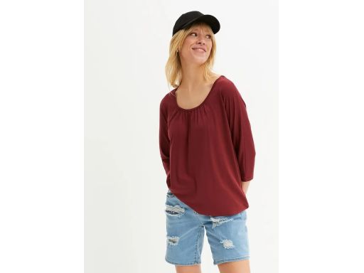 B.P.C bluzka bordowa luźna r.40/42