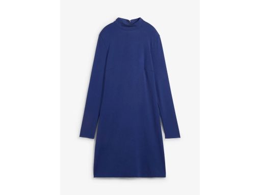 B.P.C sukienka Punto di Roma granatowa długi rękaw ^44/46