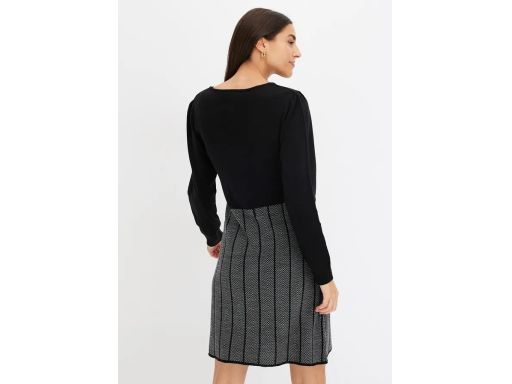 B.P.C sukienka z efektem 2w1 dzianinowa r.40/42