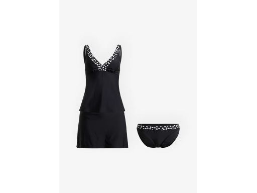 B.P.C tankini 3-elementy top, figi i spódniczka kapielowa ^44