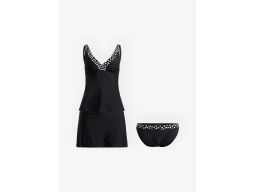 B.P.C tankini 3-elementy top, figi i spódniczka kapielowa ^44
