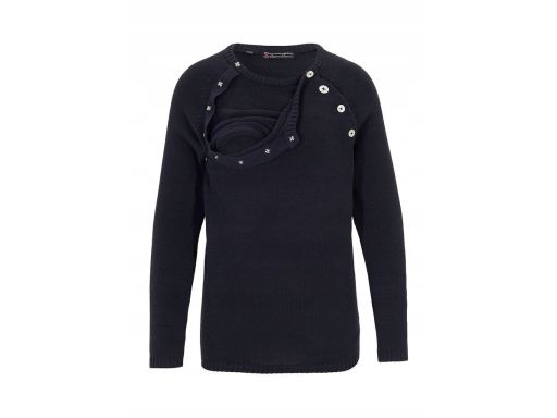 B.P.C sweter ciążowy i do karmienia granatowy r.52/54