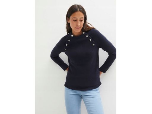 B.P.C sweter ciążowy i do karmienia granatowy r.52/54