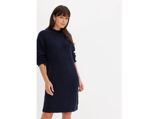 B.P.C dzianinowa sukienka granatowa ^44/46