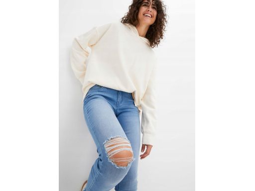 B.P.C jeansy damskie z dziurami modne 38.