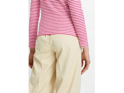 AH297 bawełniana bluzka carmen w paski ^44/46