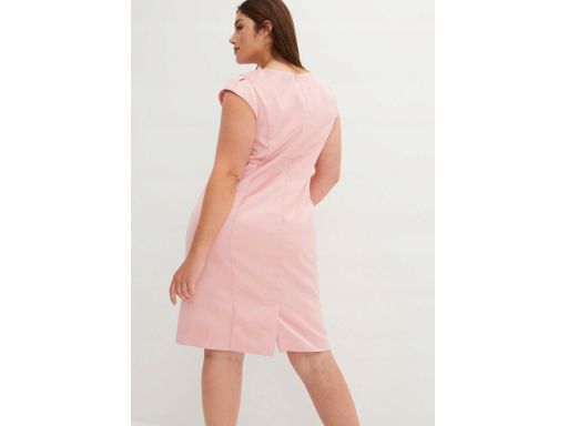 B.P.C sukienka satynowa różowa 46.