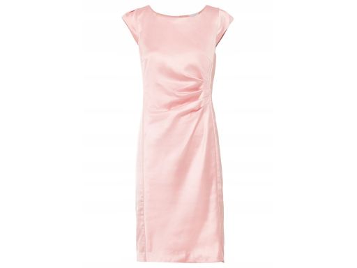 B.P.C sukienka satynowa różowa 46.