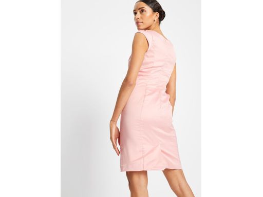B.P.C sukienka satynowa różowa 46.