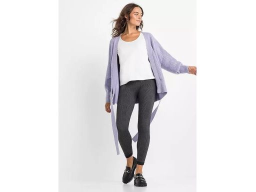 B.P.C legginsy termiczne w kratę ^40/42