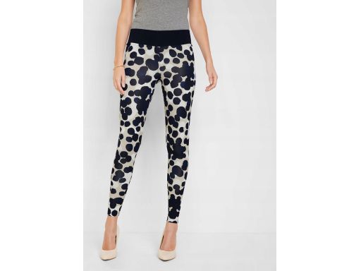 B.P.C legginsy damskie we wzory z wiskozy 36/38.