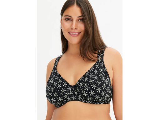 B.P.C 2-pak biustonosz miękki na fiszbinie wzór świąteczny 85D.