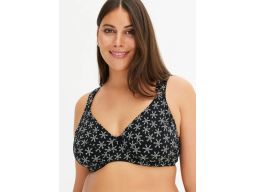 B.P.C 2-pak biustonosz miękki na fiszbinie wzór świąteczny 85D.