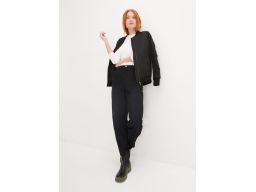 B.P.C Jeansy czarne bojowki ^54