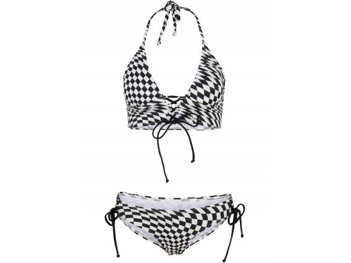B.P.C bikini ze sznurowaniem w geometryczne wzory r,38(75B)