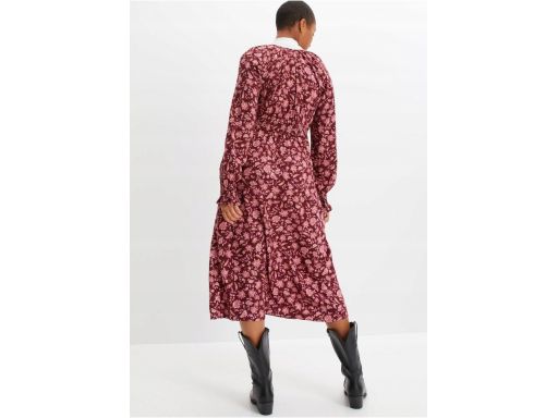 B.P.C wzorzysta sukienka midi r.40