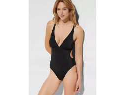 B.P.C kostium jednoczęściowy czarny sexy wycięcia 40.