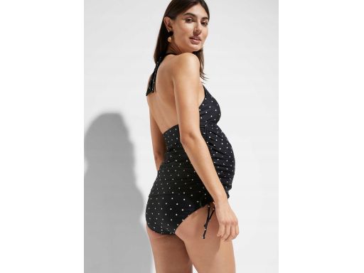 B.P.C tankini ciążowe czarne w białe grochy 40.