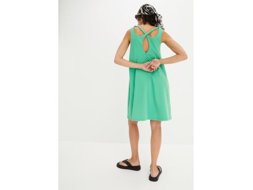 B.P.C sukienka z dżerseju zielona 48/50.