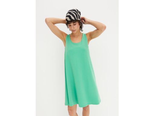 B.P.C sukienka z dżerseju zielona 48/50.