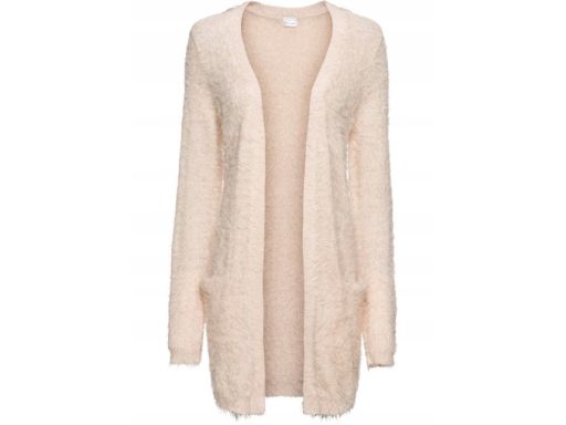 B.P.C. sweter z długim włosiem beżowy ^32/34