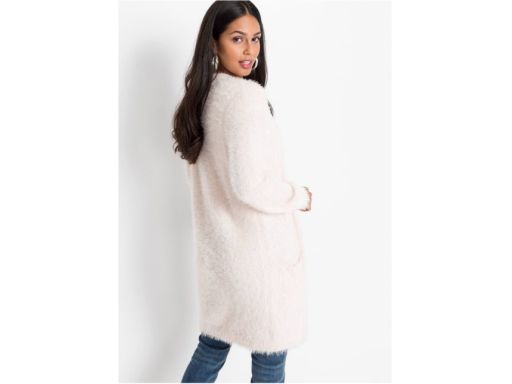 B.P.C. sweter z długim włosiem beżowy ^32/34