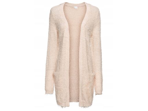 B.P.C. sweter z długim włosiem beżowy ^32/34