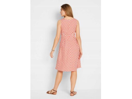 B.P.C sukienka bawełniana w kratę 36.