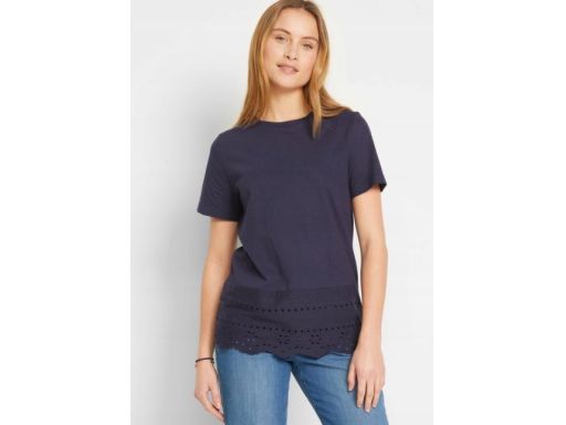 B.P.C t-shirt z haftem ażurowym ^32/34