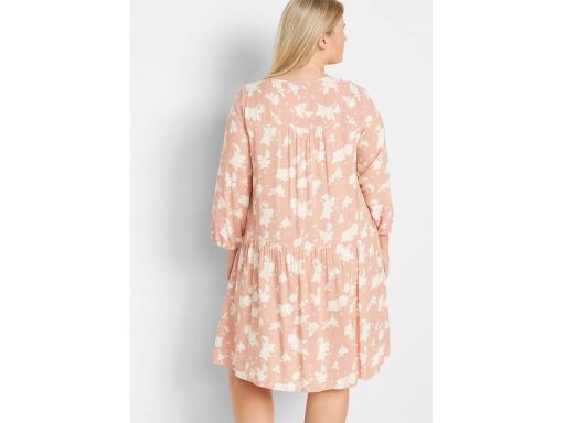 B.P.C sukienka tunikowa z wiskozy we wzory 38.