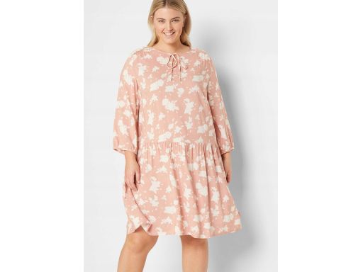 B.P.C sukienka tunikowa z wiskozy we wzory 38.