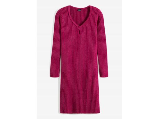 B.P.C sukienka dzianinowa różowa ołówkowa 44/46.