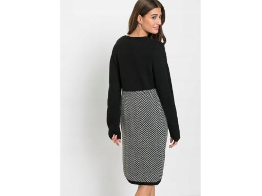 B.P.C sukienka dzianinowa modna ^32/34