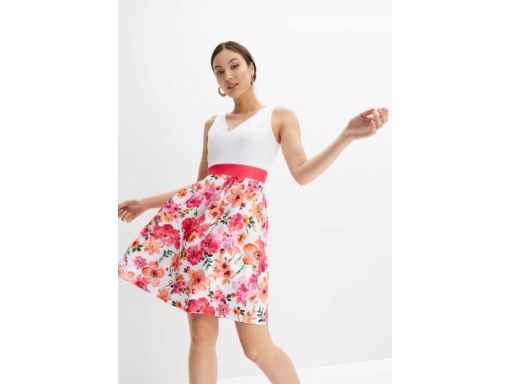 B.P.C sukienka w kwiaty romantyczna 36/38.