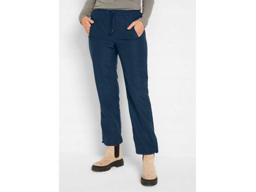 B.P.C granatowe spodnie damskie 7/8 36.